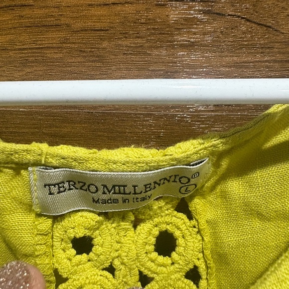 Terzo MILLENNIO Green Women's Top - Picture 3 of 7